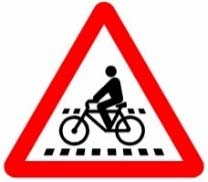 Nueva señal paso para ciclistas