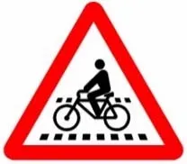 Nueva señal paso para ciclistas