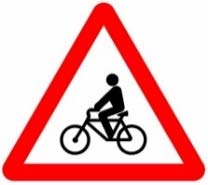 Nueva señal paso para ciclistas
