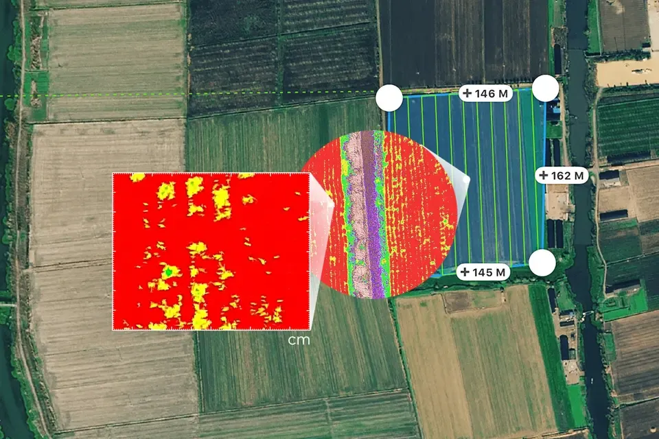 Phantom 4 Multiespectral análisis